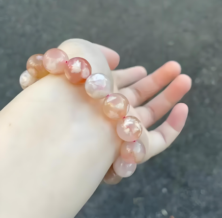 The Energy and Benefits of Cherry Blossom Agate